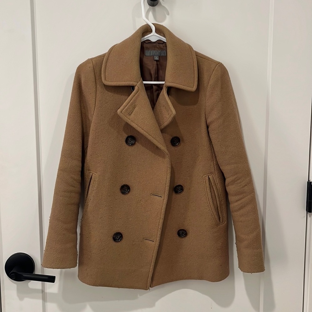 Uniqlo thick wool peacoat